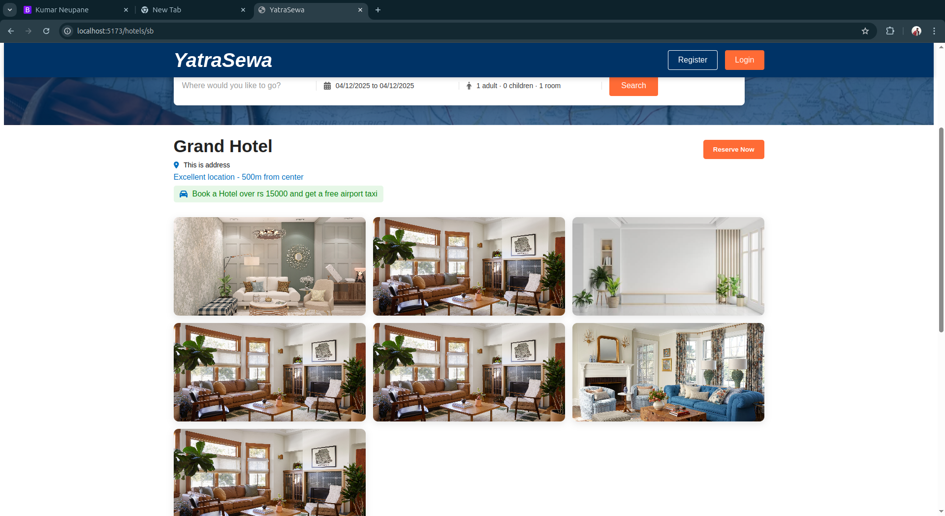Hotel Booking System